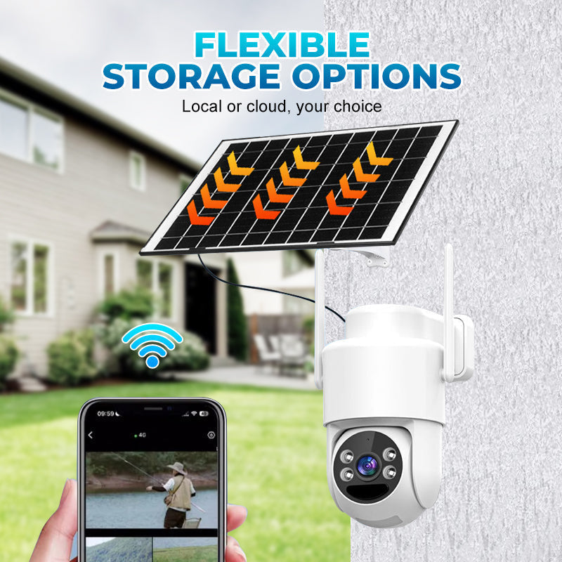 📦40%OFF|Solar-Power Wireless Security Camera Set with Alarm
