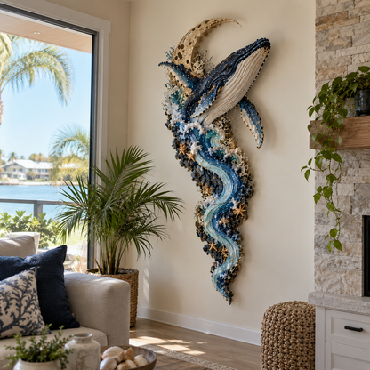 🌊✨ Enchanted Ocean Legends™ Lighted Wall Décor Collection 🐋🧜‍♀️