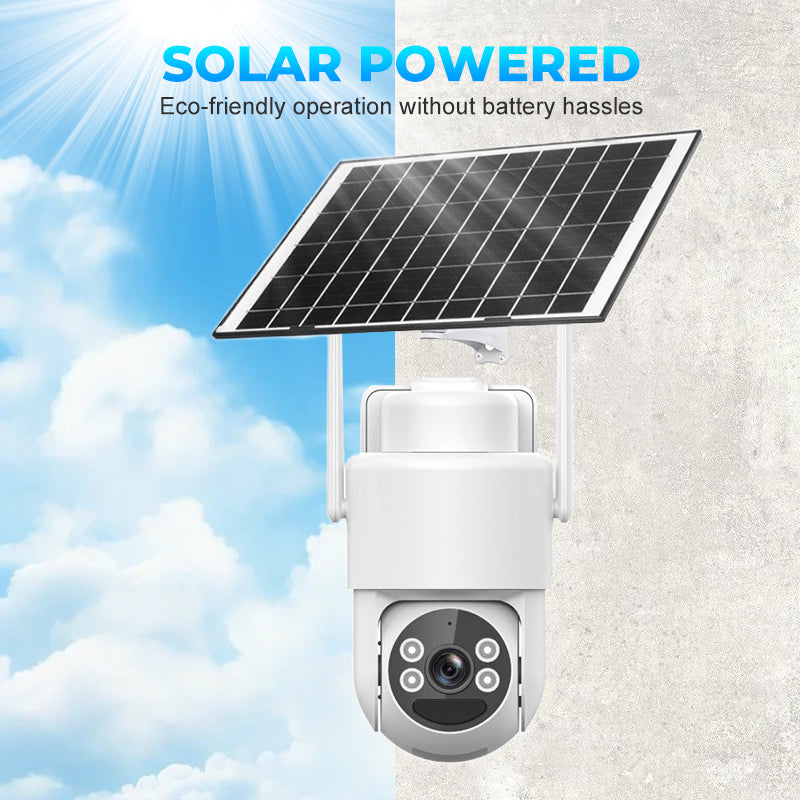 📦40%OFF|Solar-Power Wireless Security Camera Set with Alarm