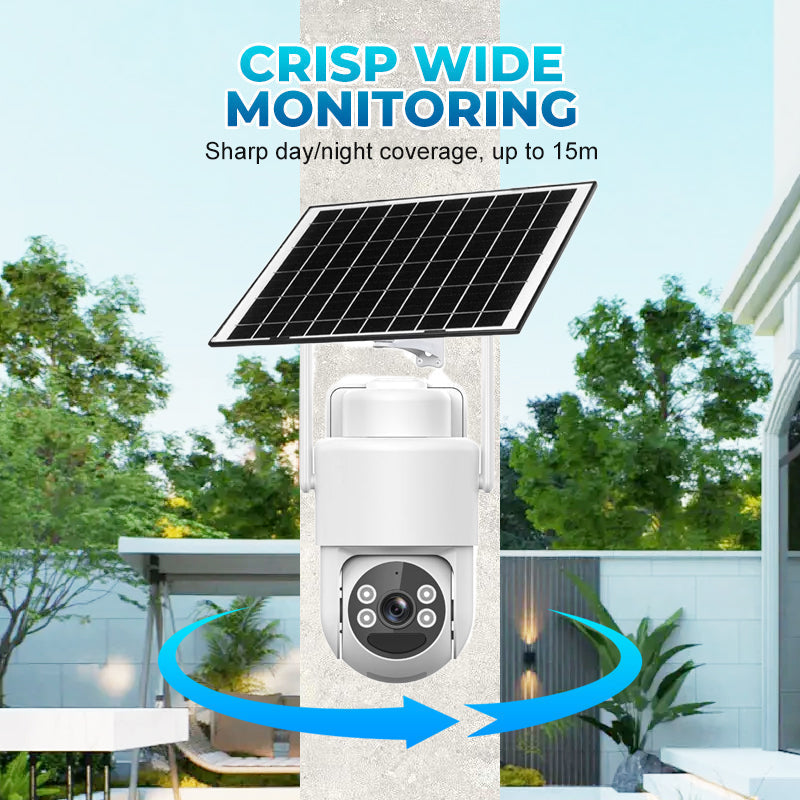 📦40%OFF|Solar-Power Wireless Security Camera Set with Alarm