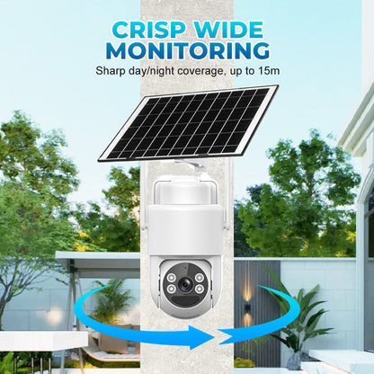 📦40%OFF|Solar-Power Wireless Security Camera Set with Alarm